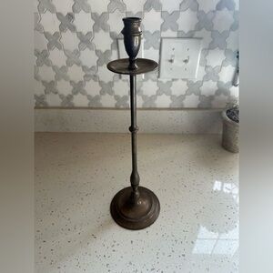 Vintage Silver Candlestick Holder